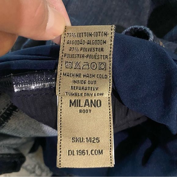 NEW $168 DL1961 Milano Bootcut Jean Maternity SZ28 - Picture 14 of 16